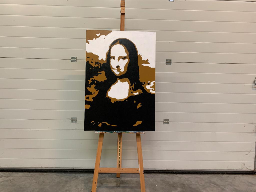 Klassiek wordt Modern Mona Lisa, Ophalen, Oorspronkelijke maker, Nieuw, Schilderij