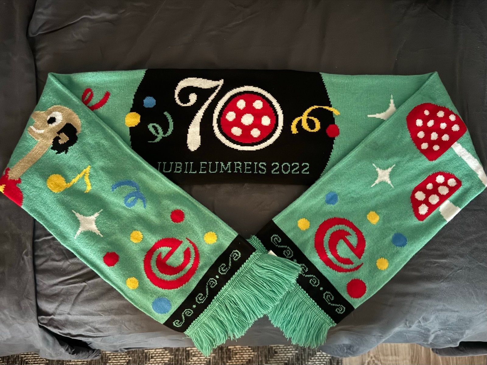 Efteling Jubileumreis 2022 Sjaal - 70 jaar Efteling, Verzamelen, Ophalen, Zo goed als nieuw, Kleding