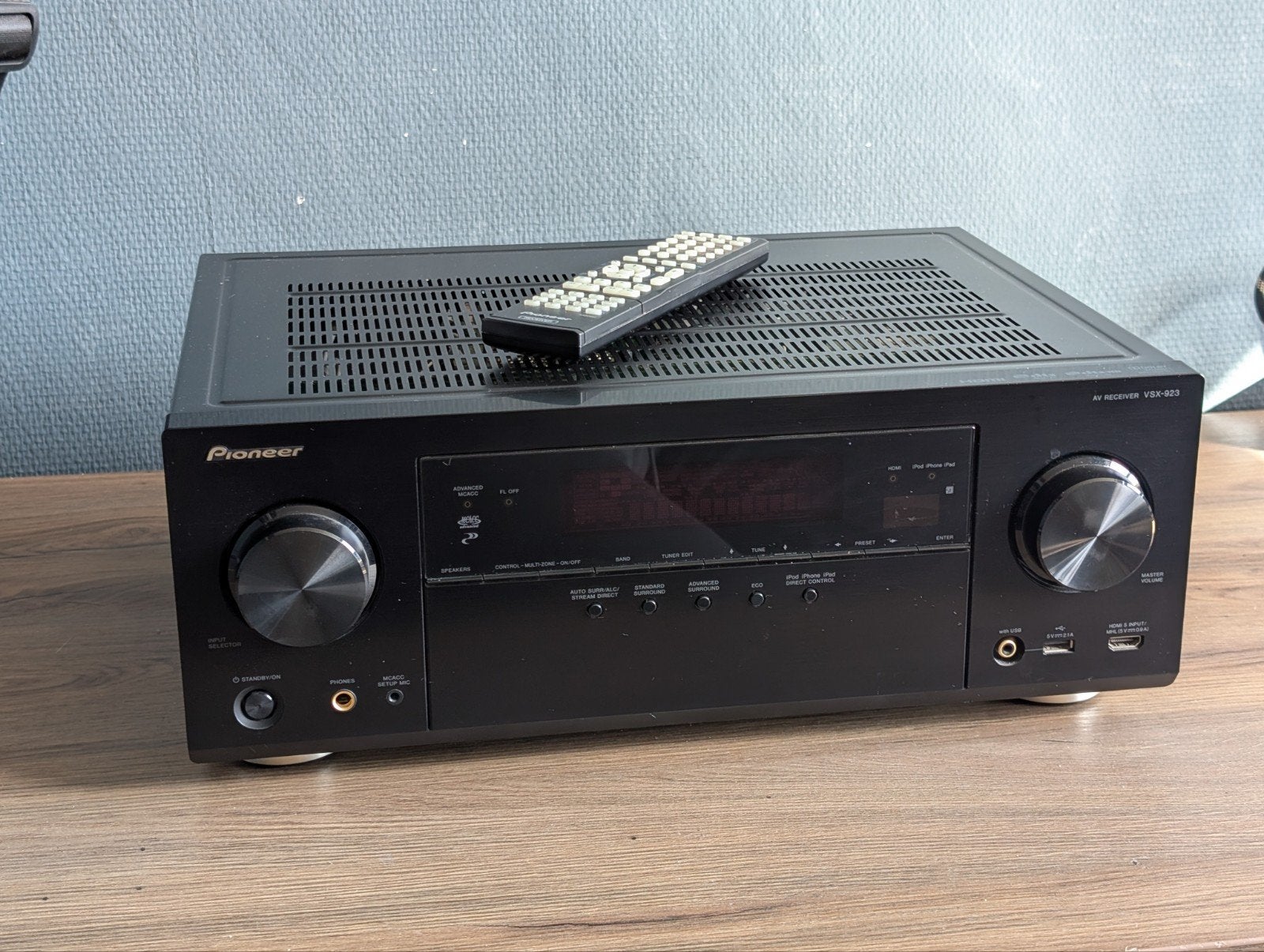 Pioneer VSX-923 7.2 Receiver - Home Cinema!, Ophalen of Verzenden, Zo goed als nieuw, Pioneer, 120 watt of meer