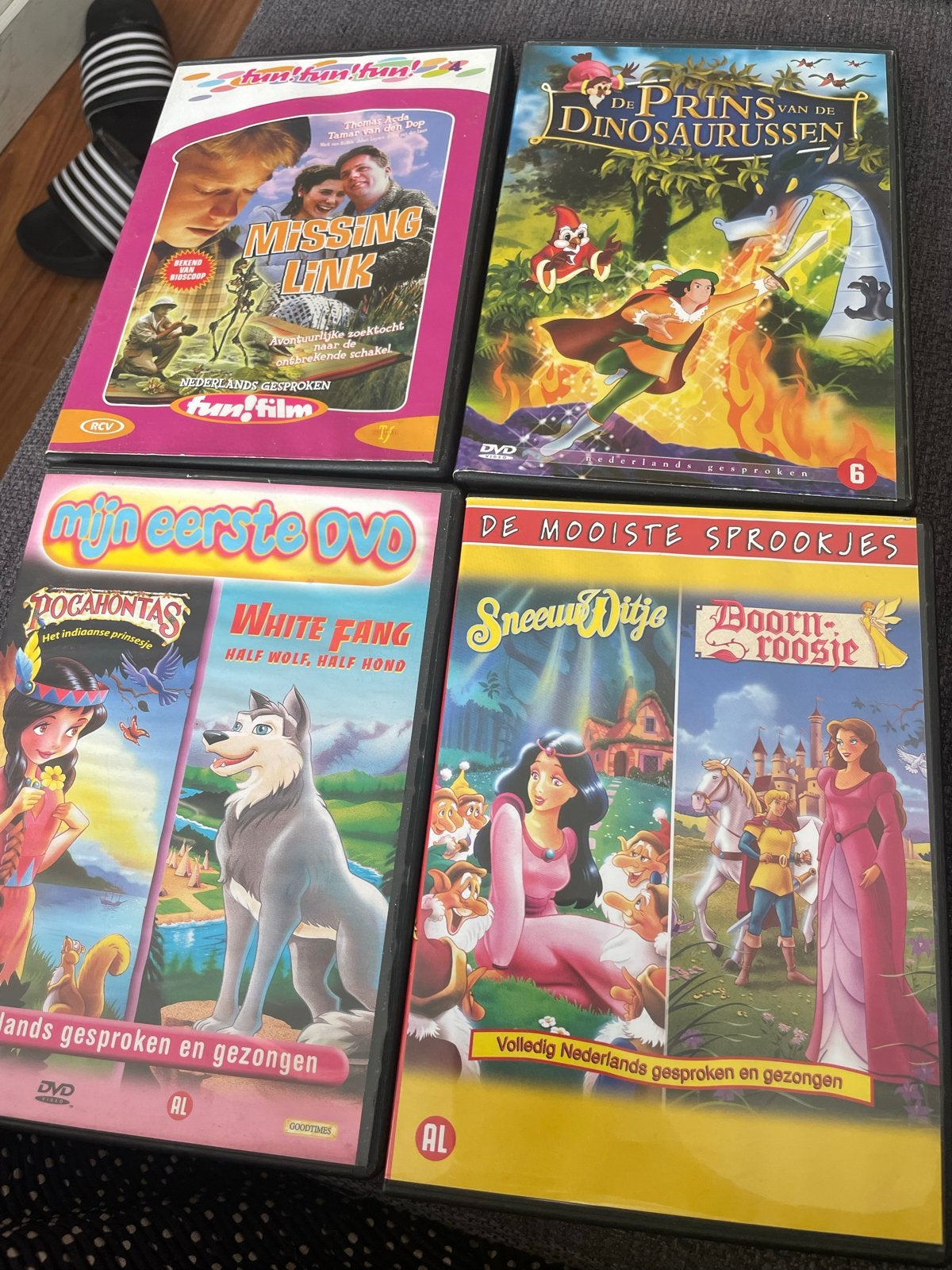 DVD-collectie: Sprookjes, Animatie & Avontuur (4 films), Gebruikt, Animatie, Verzamelbox, Alle leeftijden