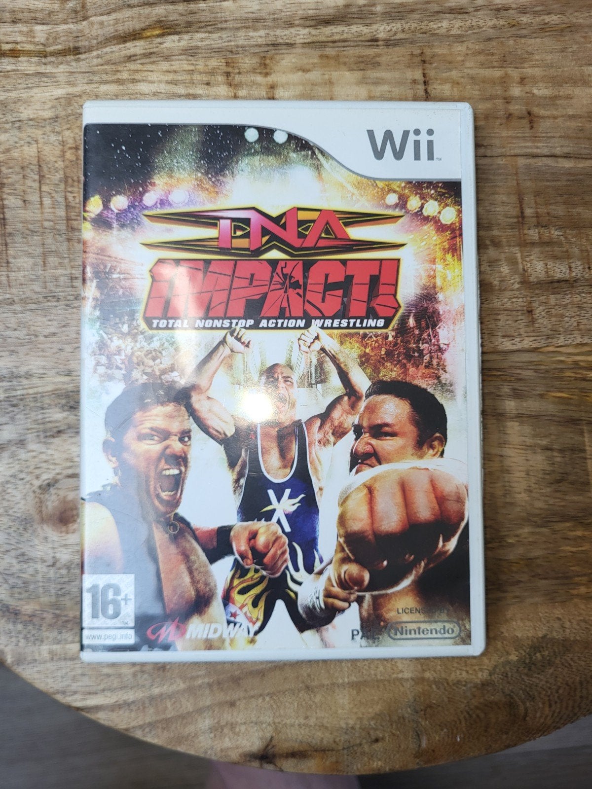 TNA Impact! Total Nonstop Action Wrestling Wii, Spelcomputers en Games, Ophalen of Verzenden