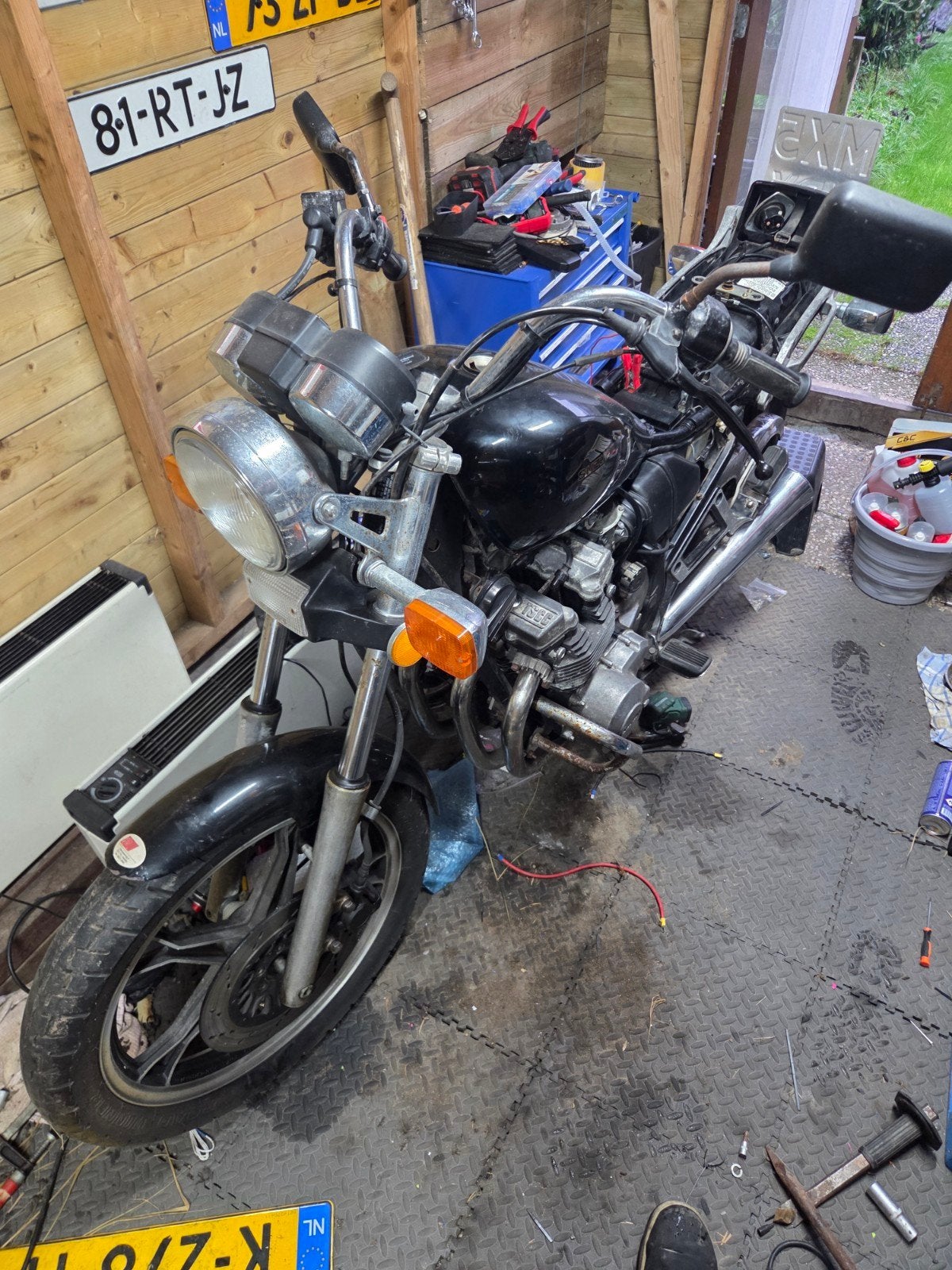 Suzuki gs550l 1986 opknapper, Motoren, Ophalen