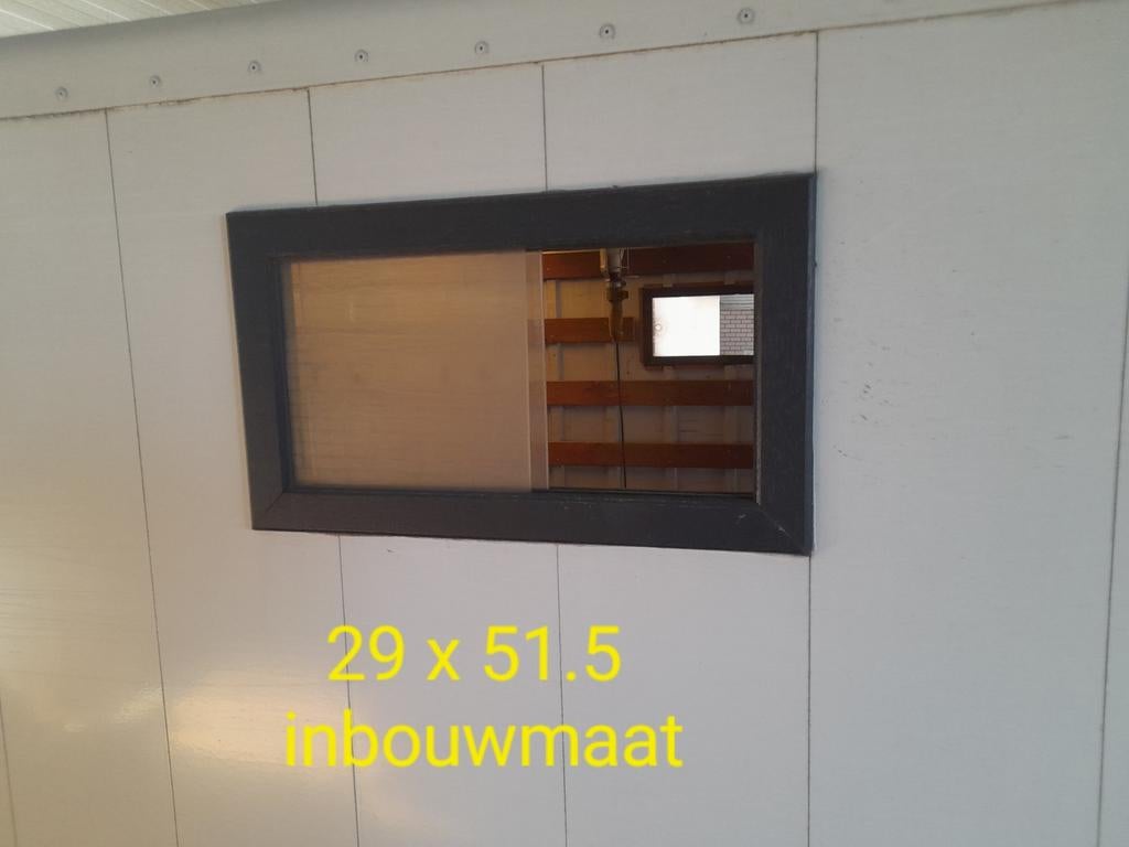 Schuiframen 6 stuks, Ophalen, Hout, 75 tot 150 cm, Raamkozijn