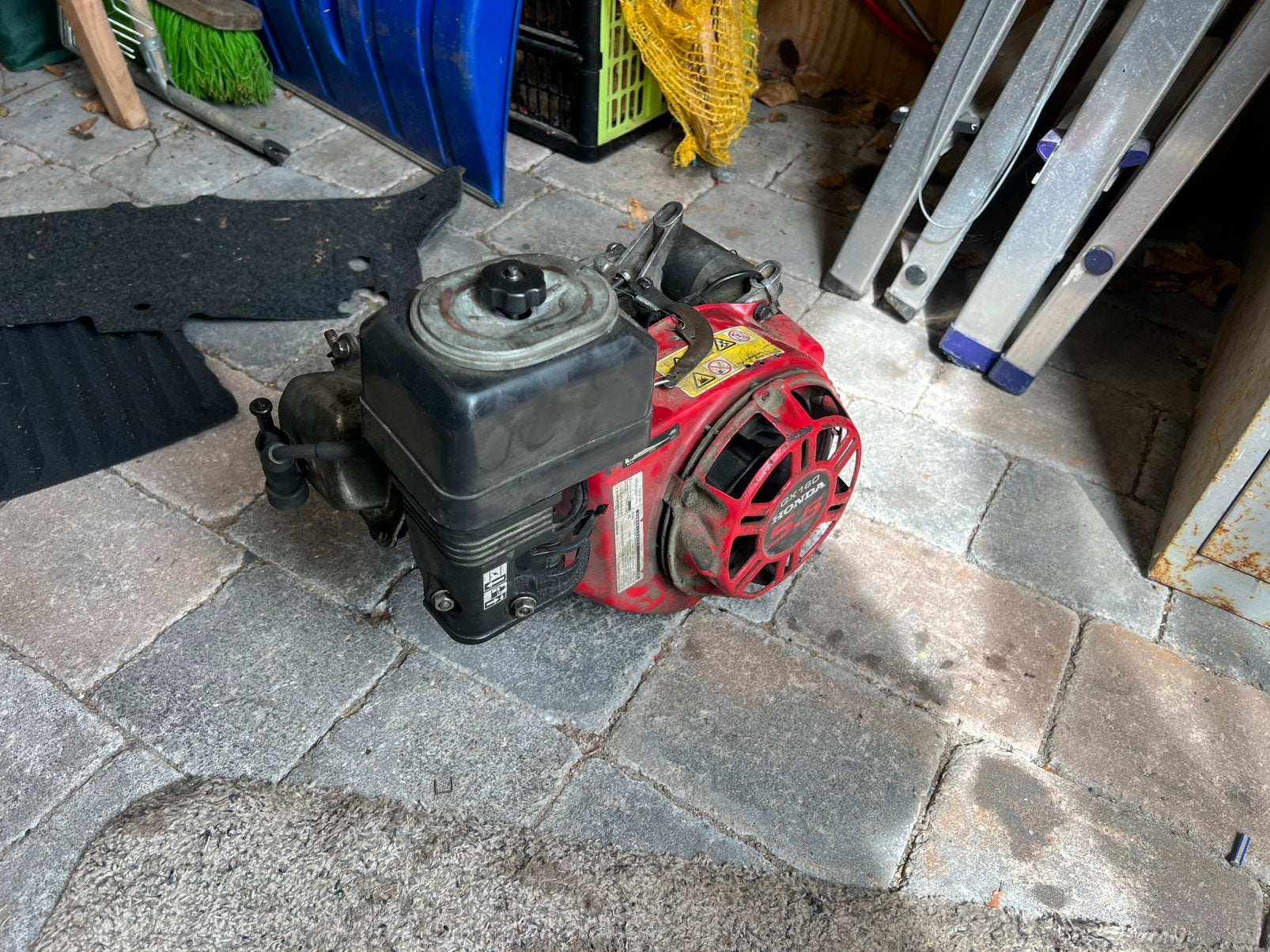 Honda gx 160, Ophalen, Gebruikt, Benzinemotor, 1800 rpm of meer