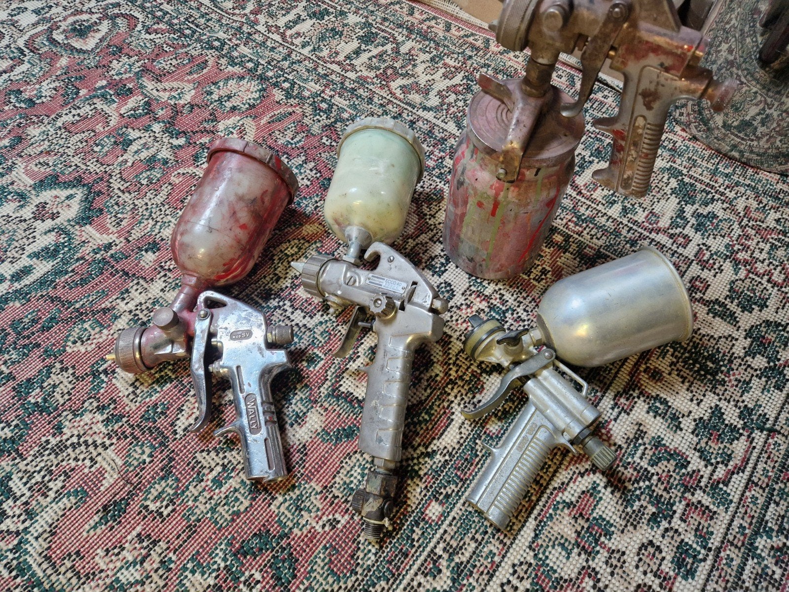 4x Verfspuit, Ophalen, Gebruikt, Verfspuit of Verfpomp