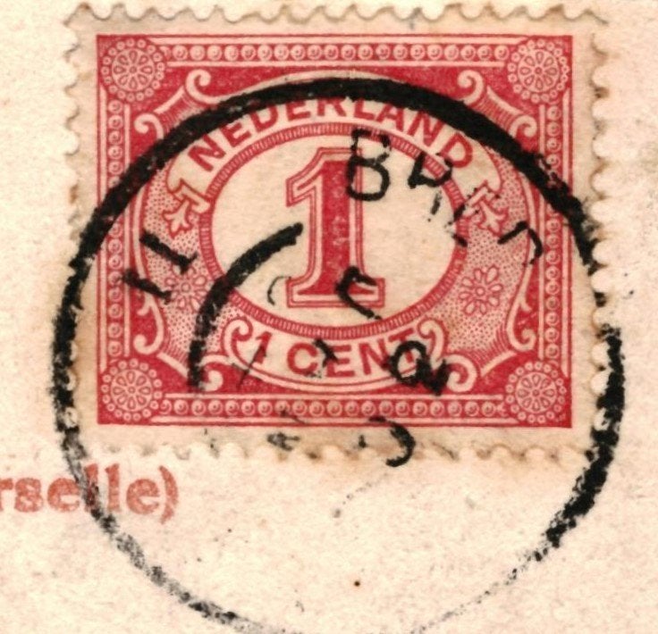 700250 Arnemuiden Vlissingen Zeeland 1904 Gelopen met zegel, Ophalen of Verzenden, Voor 1920, Gelopen, Zeeland