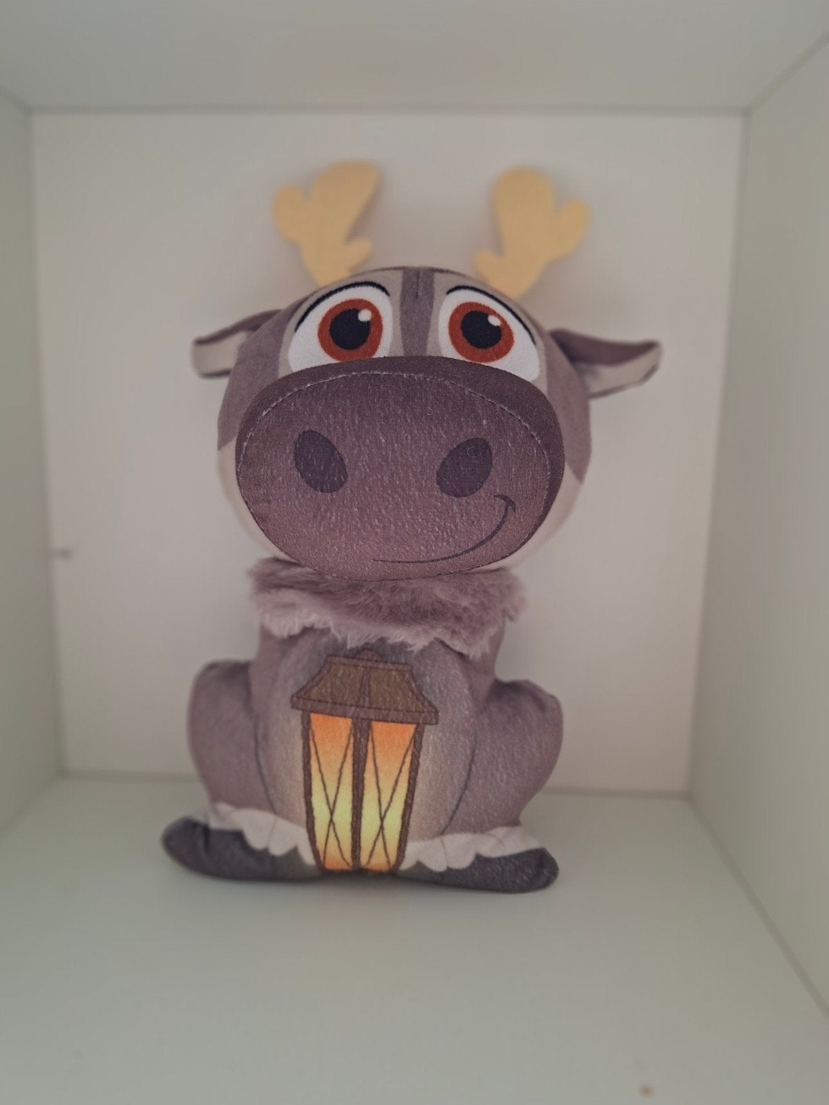 Sven Knuffel/nachtlampje Frozen - 30 cm, Disney, Overige typen, Grijs, Ophalen of Verzenden