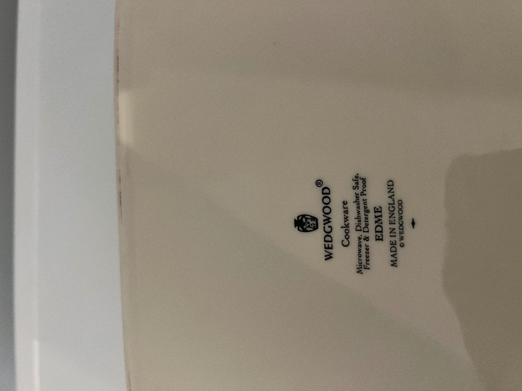 WedgwoodBotervloot 1 schaal 10 eierdopjes peper-& zoutstel., Ophalen, Overige typen, Zo goed als nieuw, Wedgwood