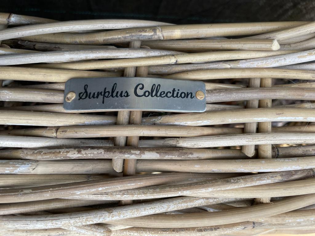 Rotan hondenmand / Surplus Collection ,, Ophalen, Gebruikt, Riet