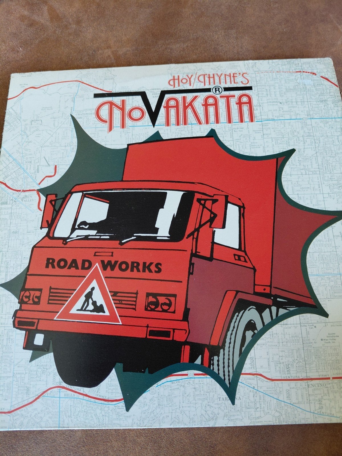 Hoy/Thyne's Novakata - Roadworks LP (CBS 83925), LP, Gebruikt, Pop, Ophalen of Verzenden