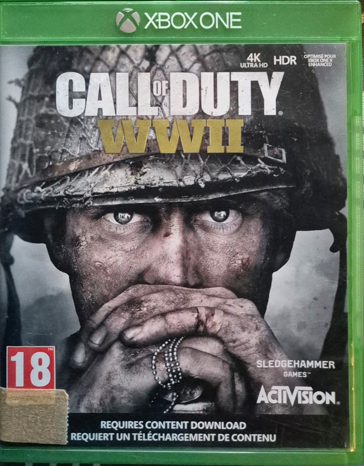 Xbox Games: Call of Duty, Gebruikt, Vanaf 18 jaar, Shooter, 1 speler