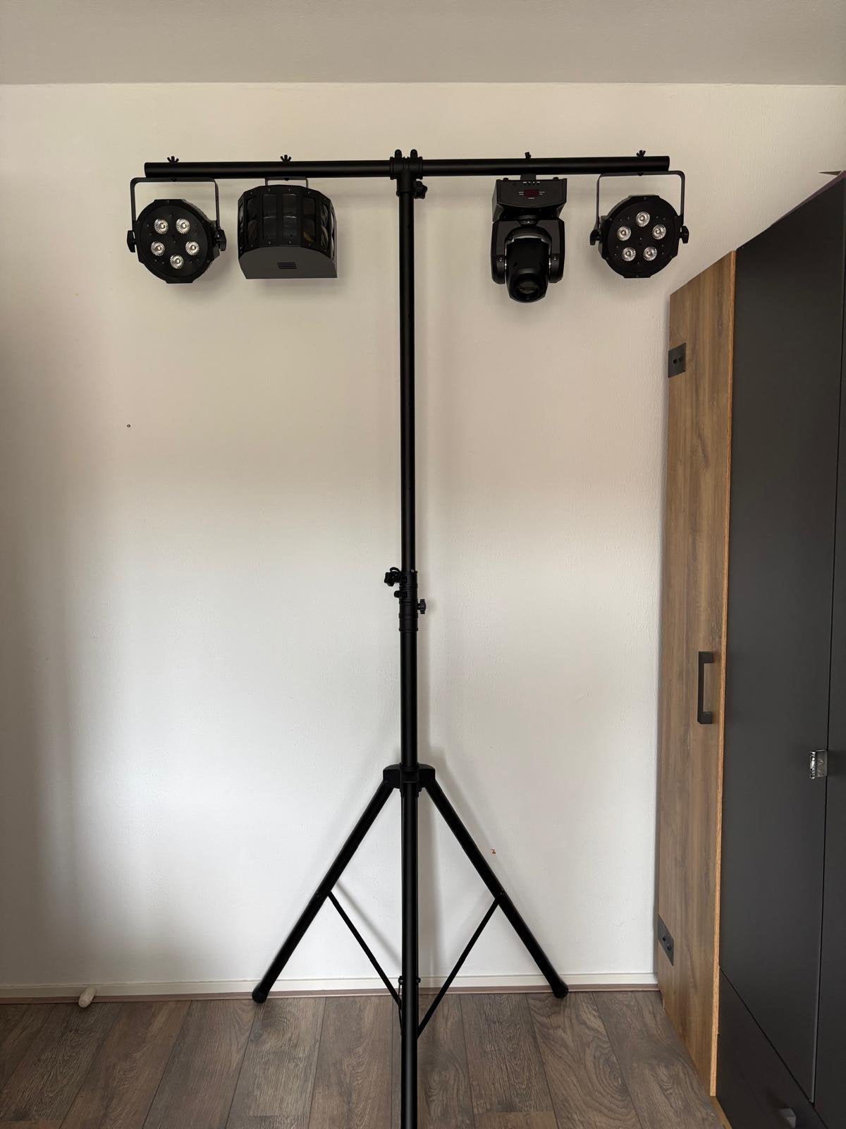 Complete lichtset met statief - zo goed als nieuw, Muziek en Instrumenten, Licht en Laser, Ophalen, Zo goed als nieuw, Licht, Kleur
