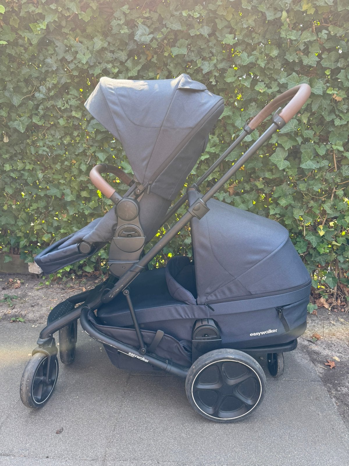 Easywalker Harvey 3 Premium (duowagen, Gebruikt, Combiwagen, Verstelbare duwstang, Ophalen