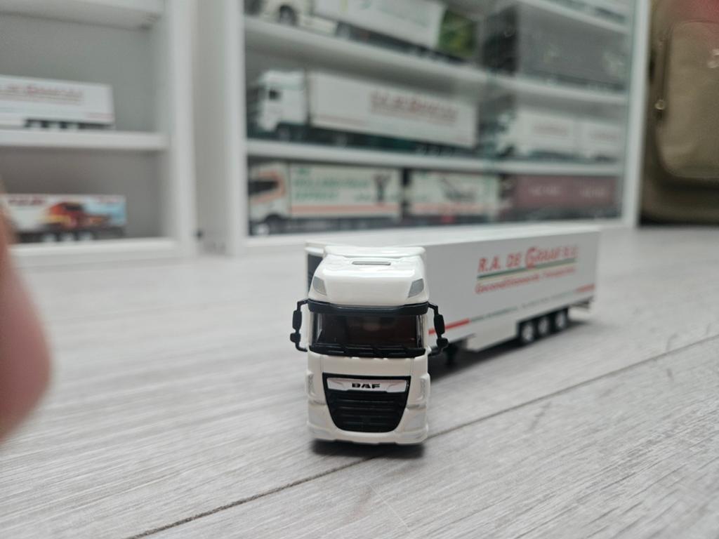 DAF R.A. De Graaf B.V. vrachtwagen model tekno, Ophalen of Verzenden, Zo goed als nieuw, Overige merken