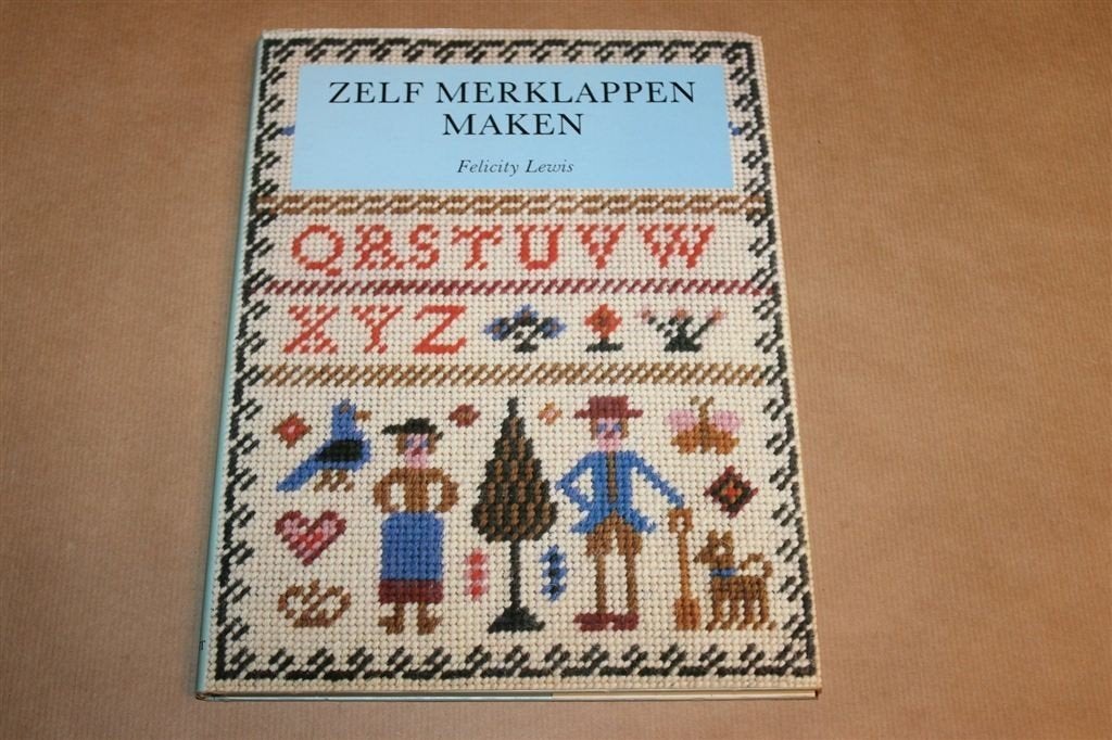Zelf Merklappen Maken — 200 Motieven met Telpatronen, Ophalen of Verzenden, Gelezen