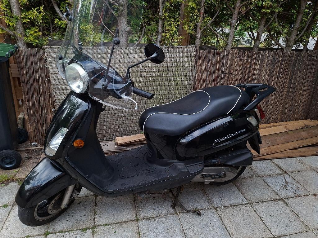 Sym fiddle 2, Fietsen en Brommers, Scooters | SYM, Ophalen, Gebruikt, Maximaal 45 km/u, Benzine