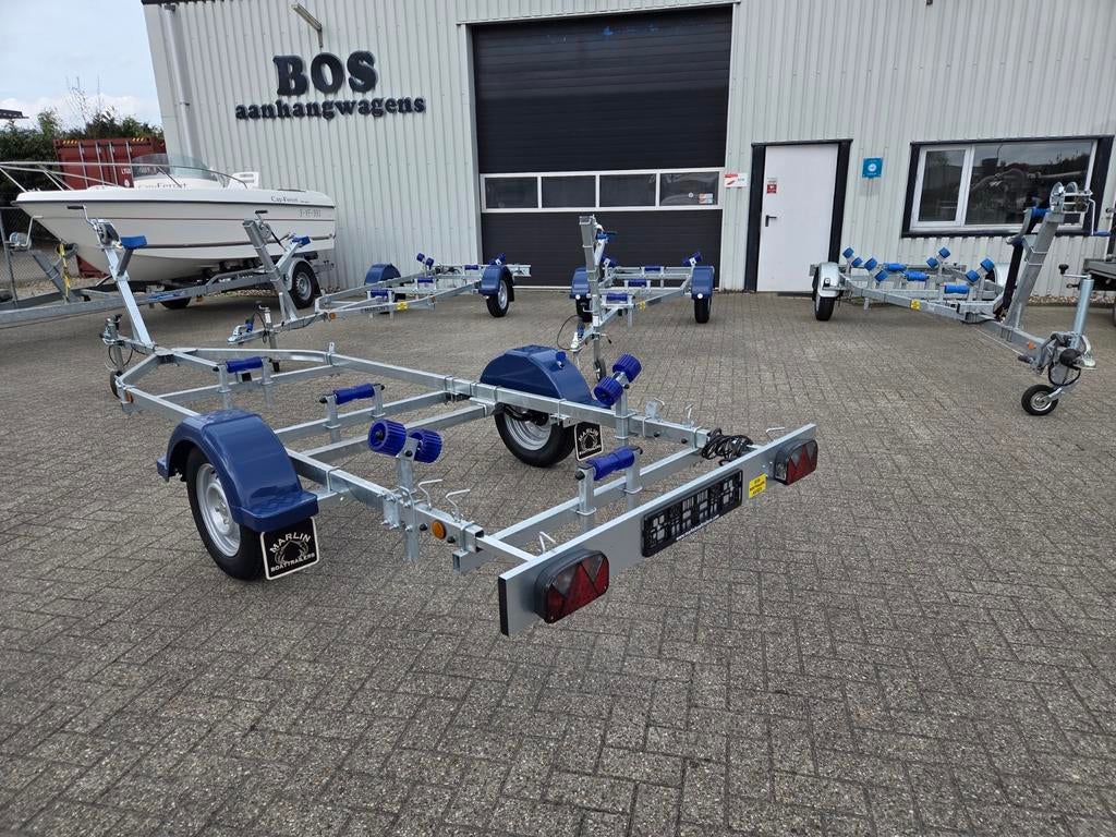 Nieuwe Marlin 750kg Lengte instelbaar max L5.30m b 1.80m, Ophalen, Minder dan 1500 kg, Overige typen, Nieuw