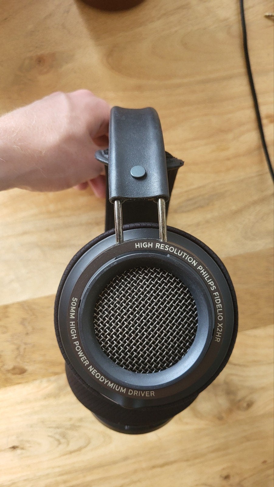 Philips Fidelio X2HR koptelefoon - met nieuwe oorkussens, Philips, Gebruikt, Ophalen of Verzenden, Over-ear