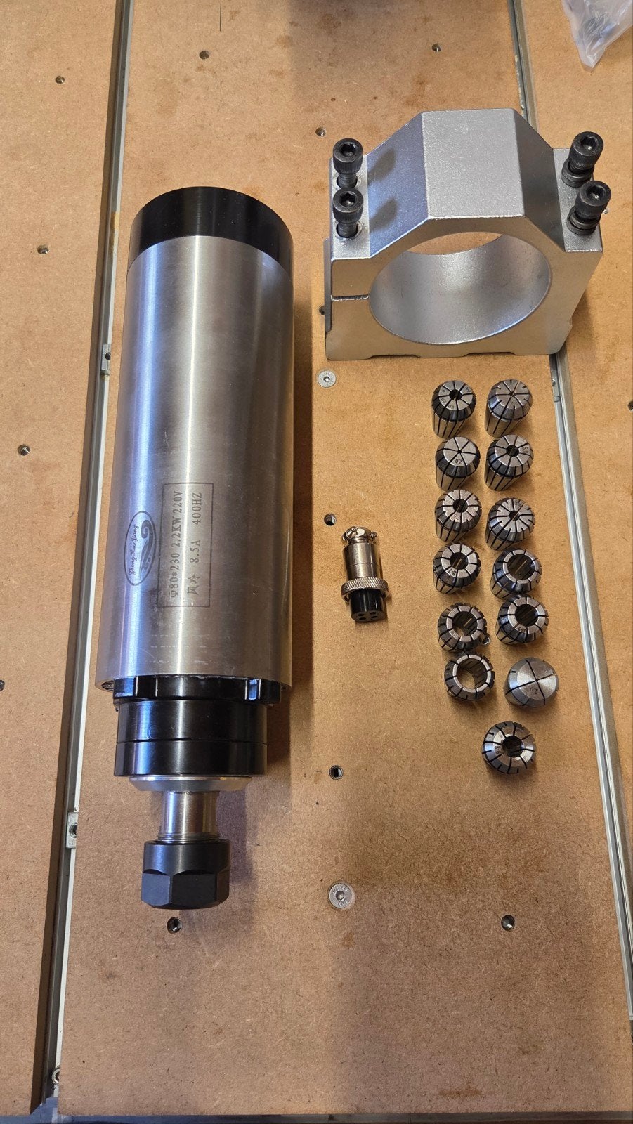 cnc frees motor, Ophalen of Verzenden, Gebruikt, Elektrisch, Overige soorten