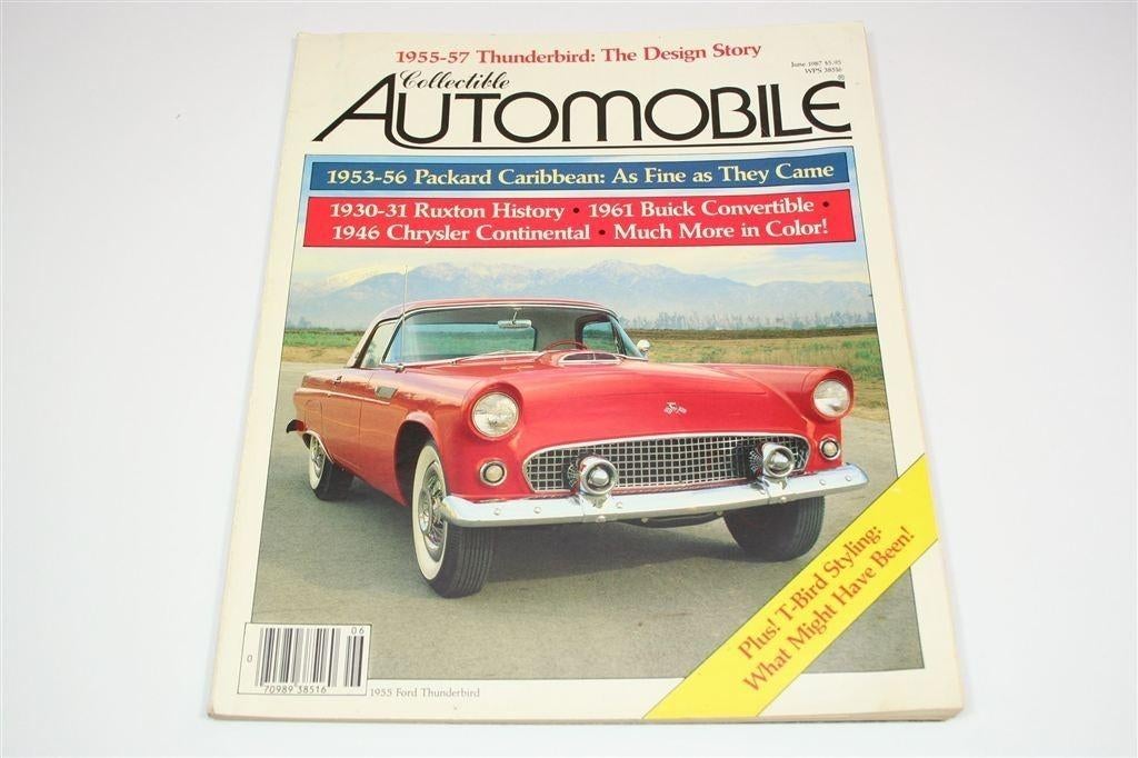 Vintage Automobile Tijdschrift 1987 — Ford Thunderbird, Ophalen of Verzenden, Gelezen, Ford