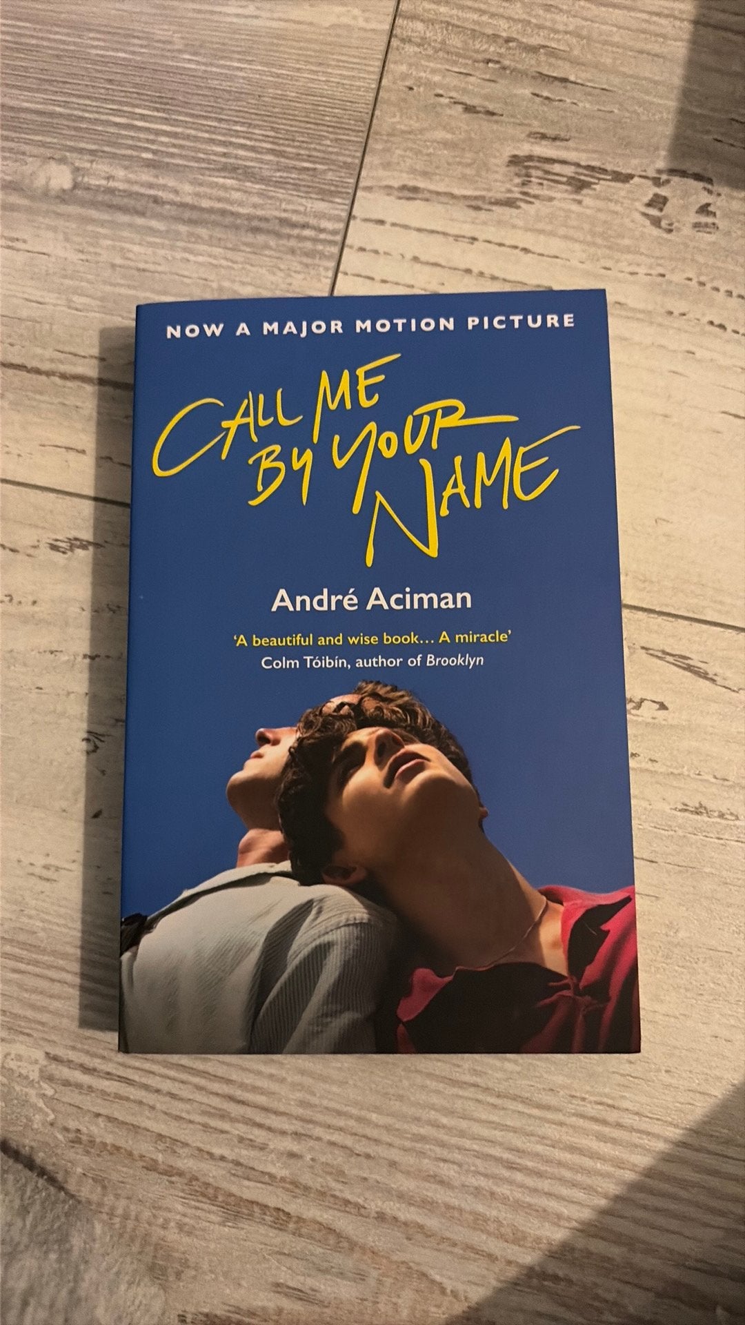 Call Me by Your Name, Ophalen, Zo goed als nieuw
