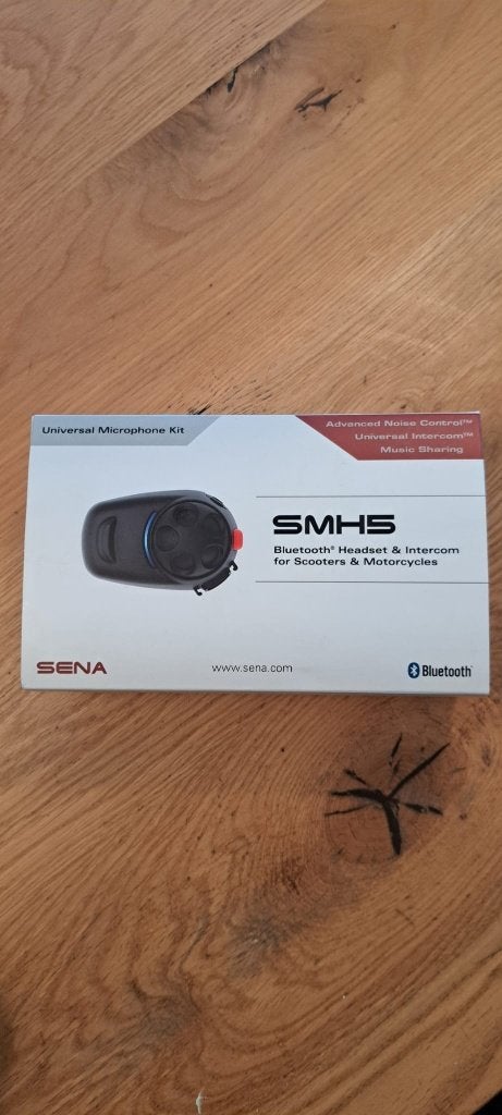 Sena, SMH5 Bluetooth communicatie-set motor/scooter, Ophalen of Verzenden, Nieuw