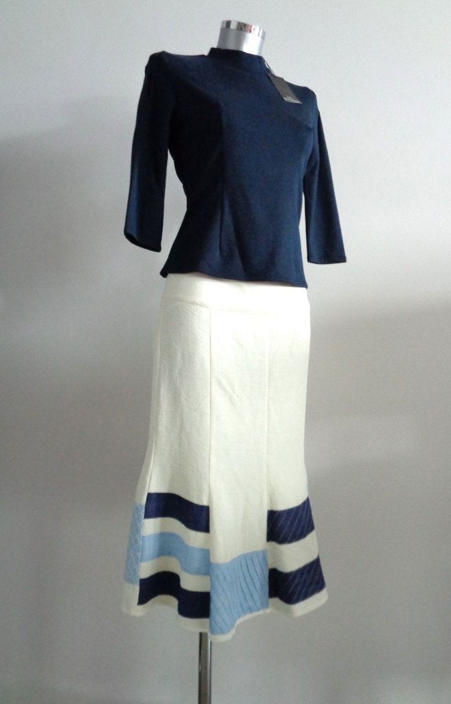 Edgar Vos designer rok, origineel en nieuw, maat 36, Overige kleuren, Nieuw, Knielengte, Maat 36 (S)