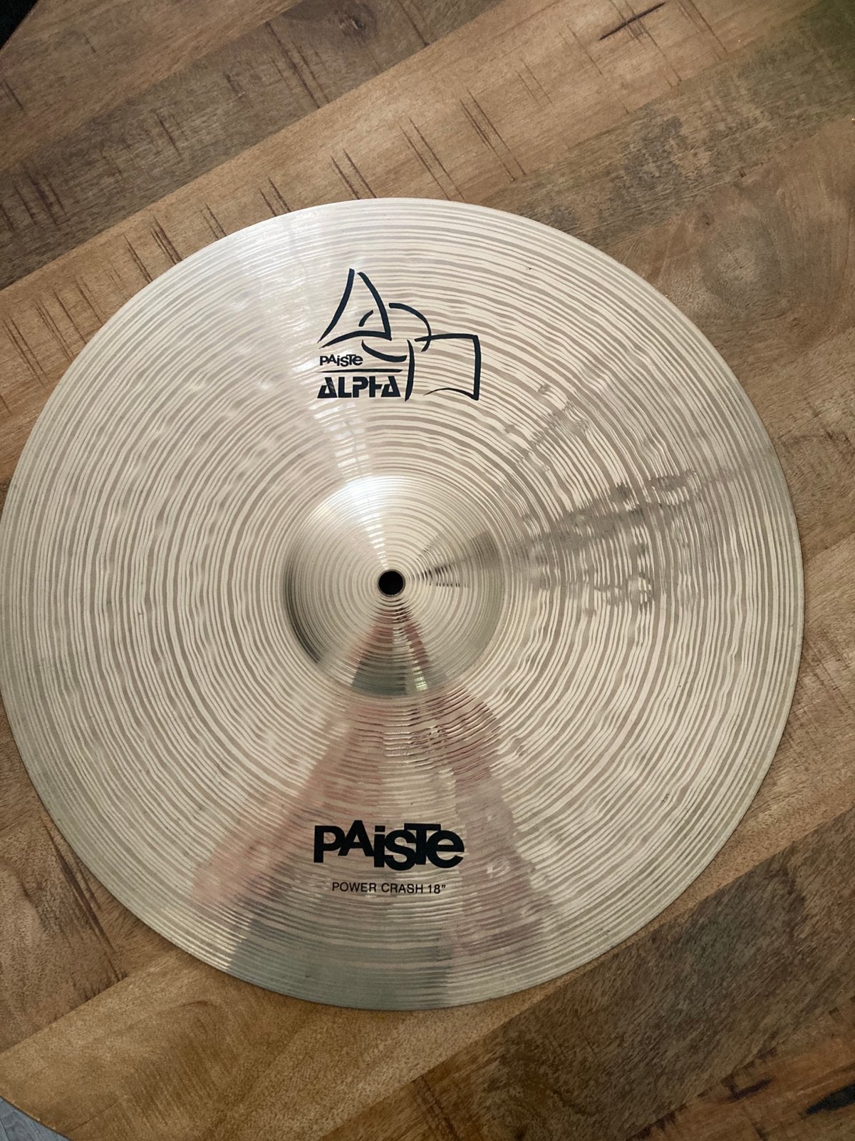 Paiste alpha power crash 18 “en crash 16”, Muziek en Instrumenten, Ophalen of Verzenden, Zo goed als nieuw, Overige merken