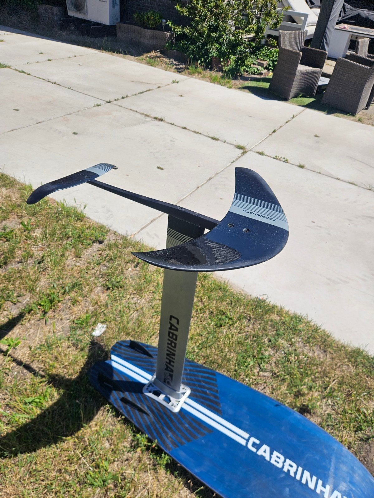 compleet foilboard Cabrinha High Rise, Watersport en Boten, Ophalen of Verzenden, Zo goed als nieuw