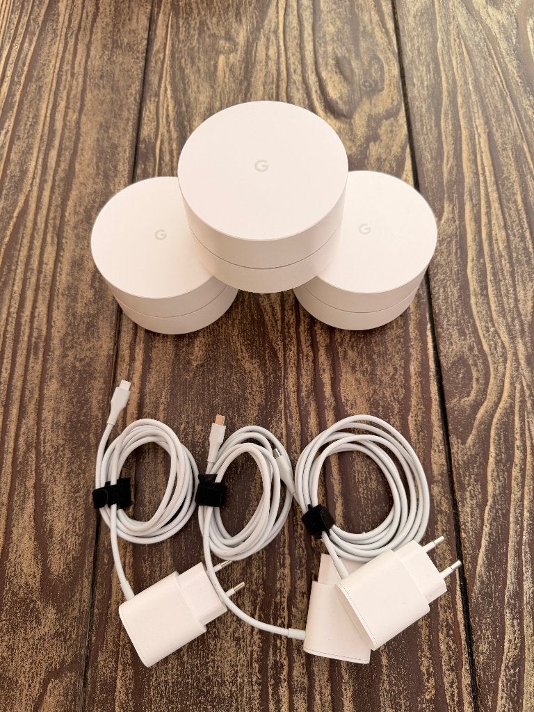 Google Wifi Mesh Systeem – Set van 3, Ophalen of Verzenden, Gebruikt, Router, Google Wifi