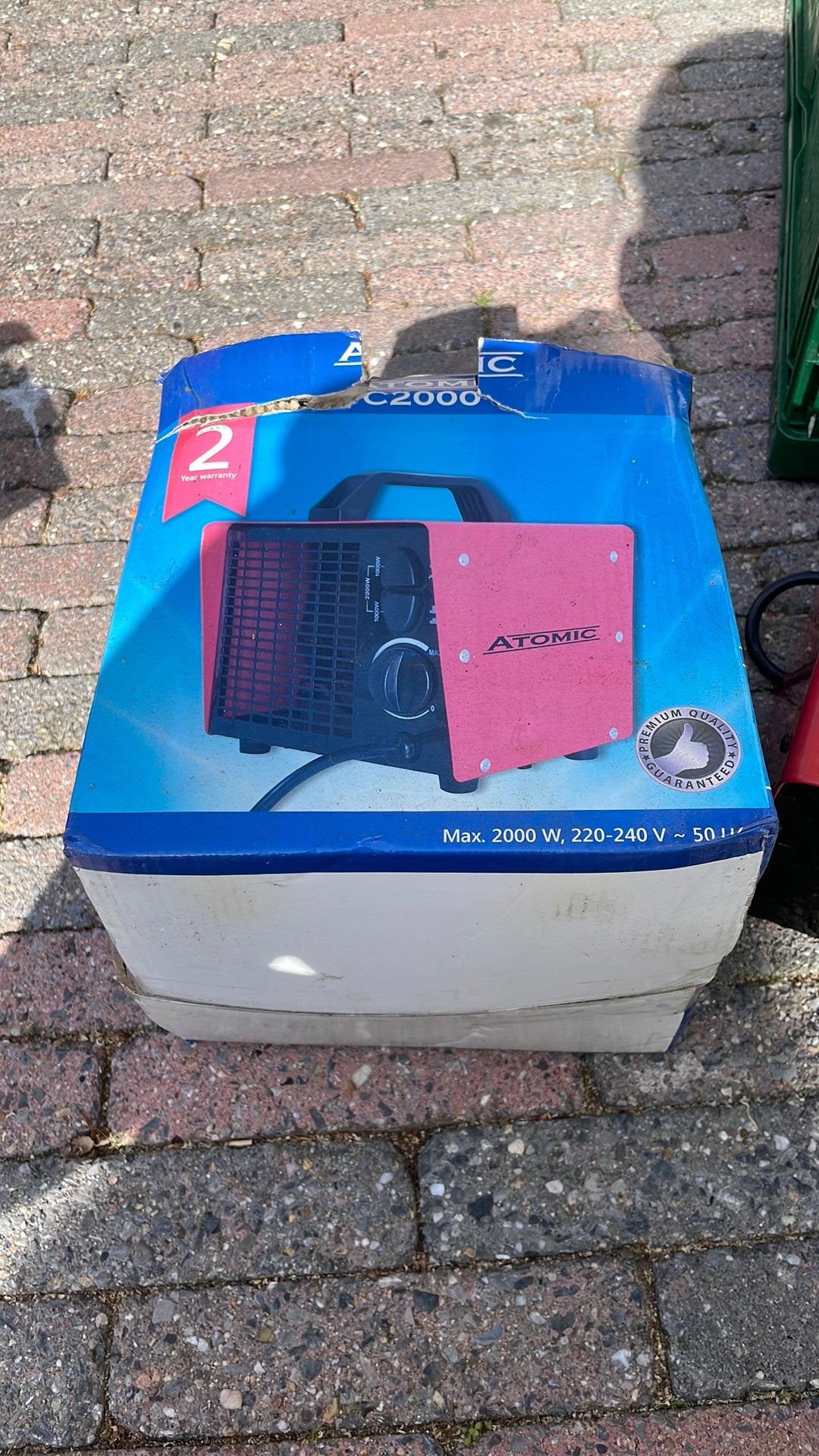 Atomic c2000, Nieuw, Minder dan 3 jaar oud, Minder dan 20 liter, Boiler