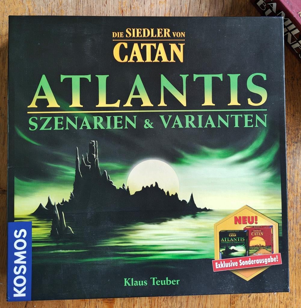 Catan Atlantis NIEUW unpunched, Ophalen of Verzenden, Nieuw