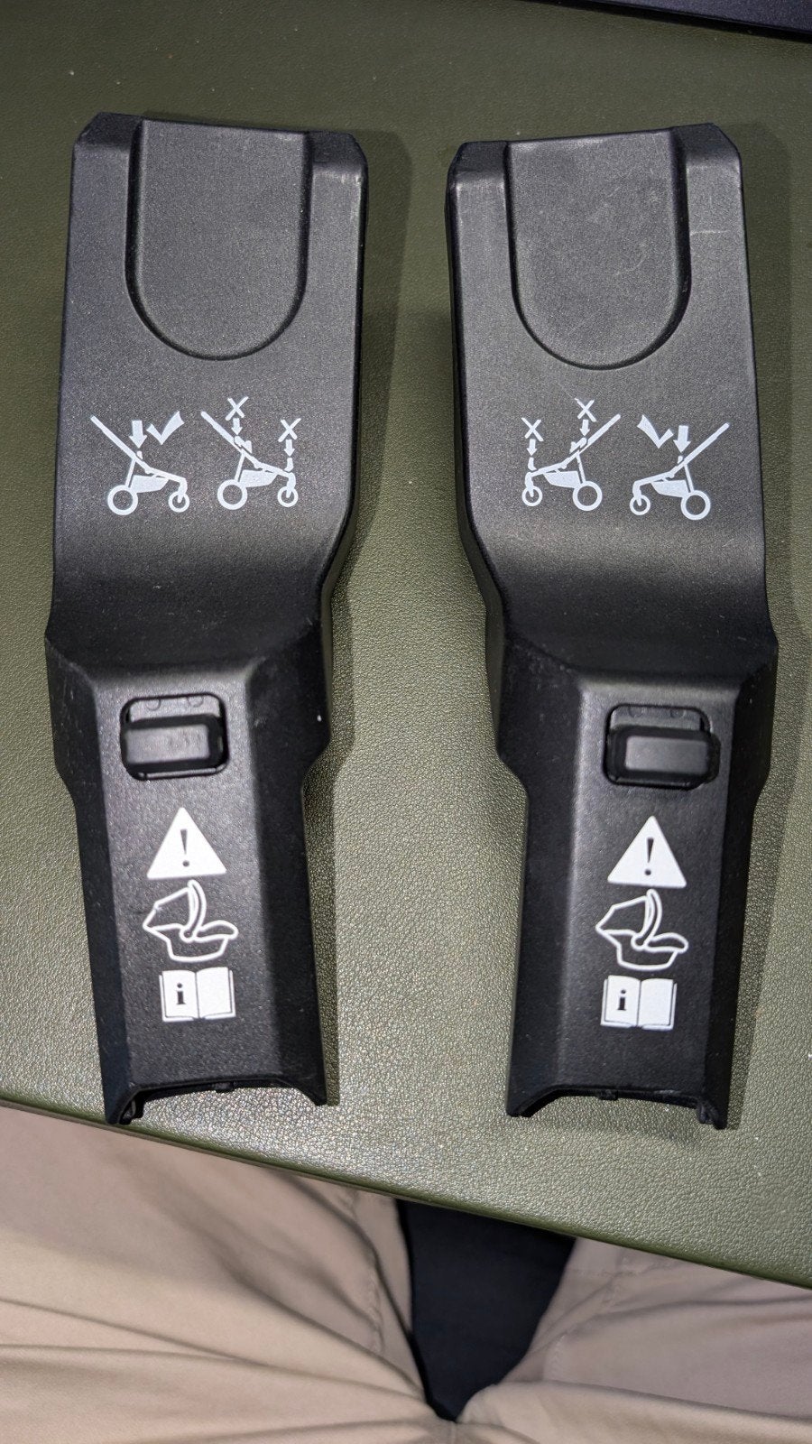 Thule Sleek Autostoel Adapter, Ophalen of Verzenden, Zo goed als nieuw, Overige merken