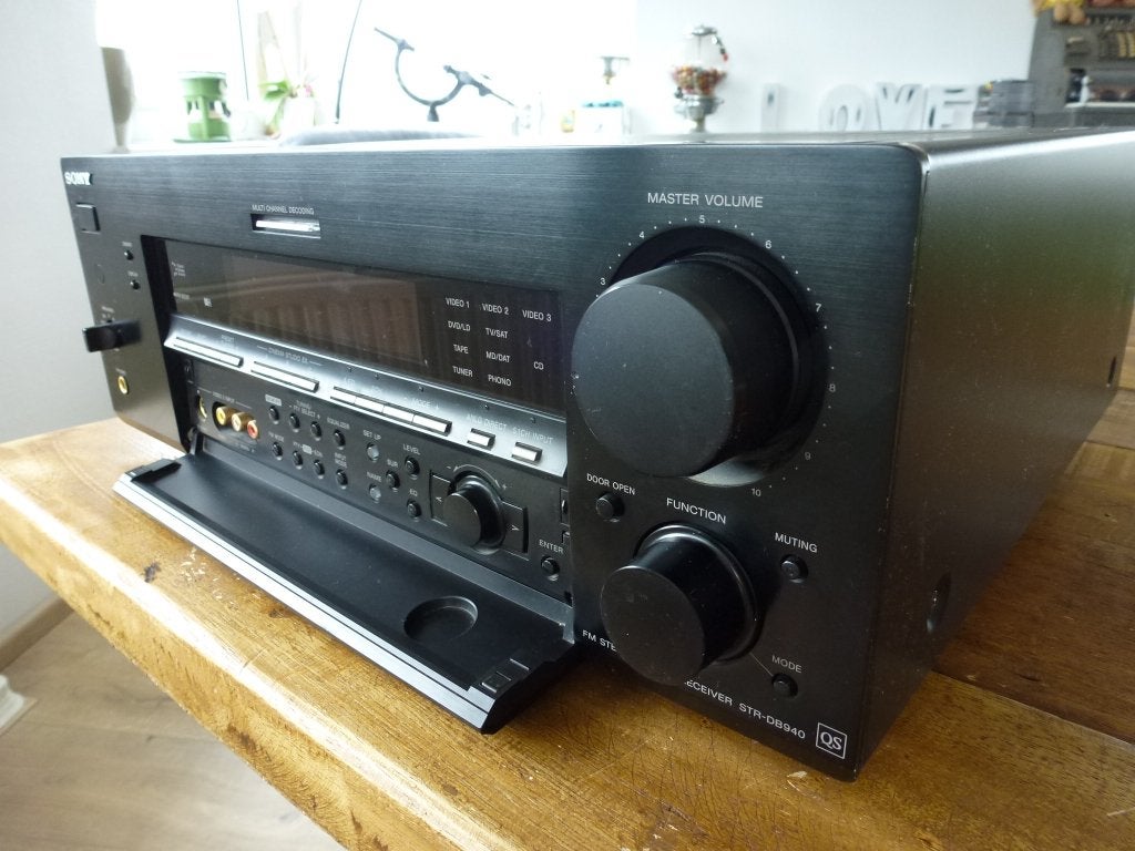 Sony STR DB 950 reciever (QS line!), Audio, Tv en Foto, Versterkers en Receivers, Ophalen of Verzenden, Zo goed als nieuw, 120 watt of meer