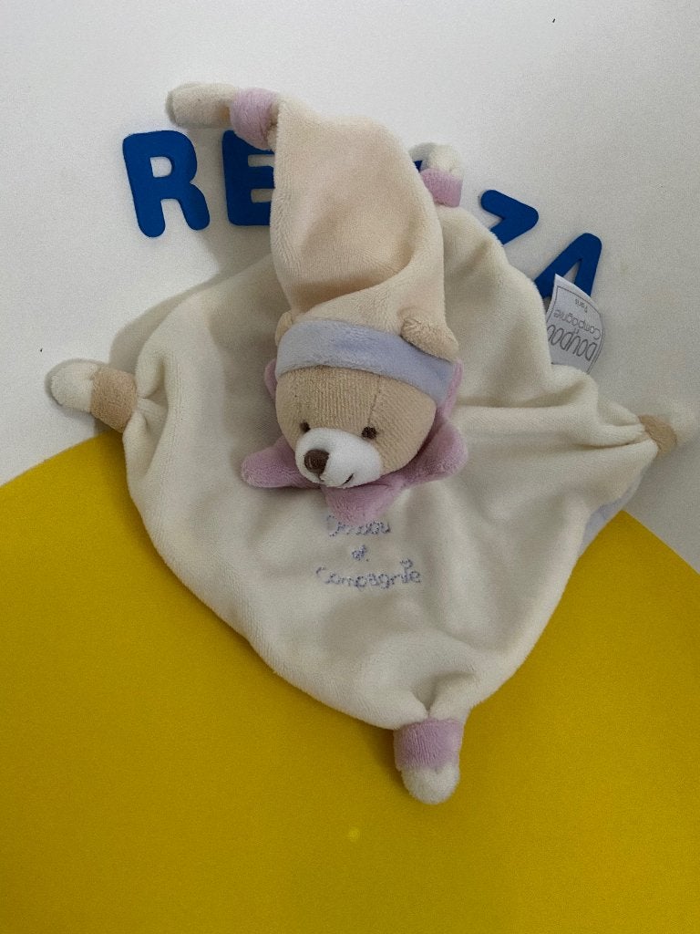 K1603 doudou et compagnie doekje beer, Ophalen of Verzenden, Zo goed als nieuw, Overige typen