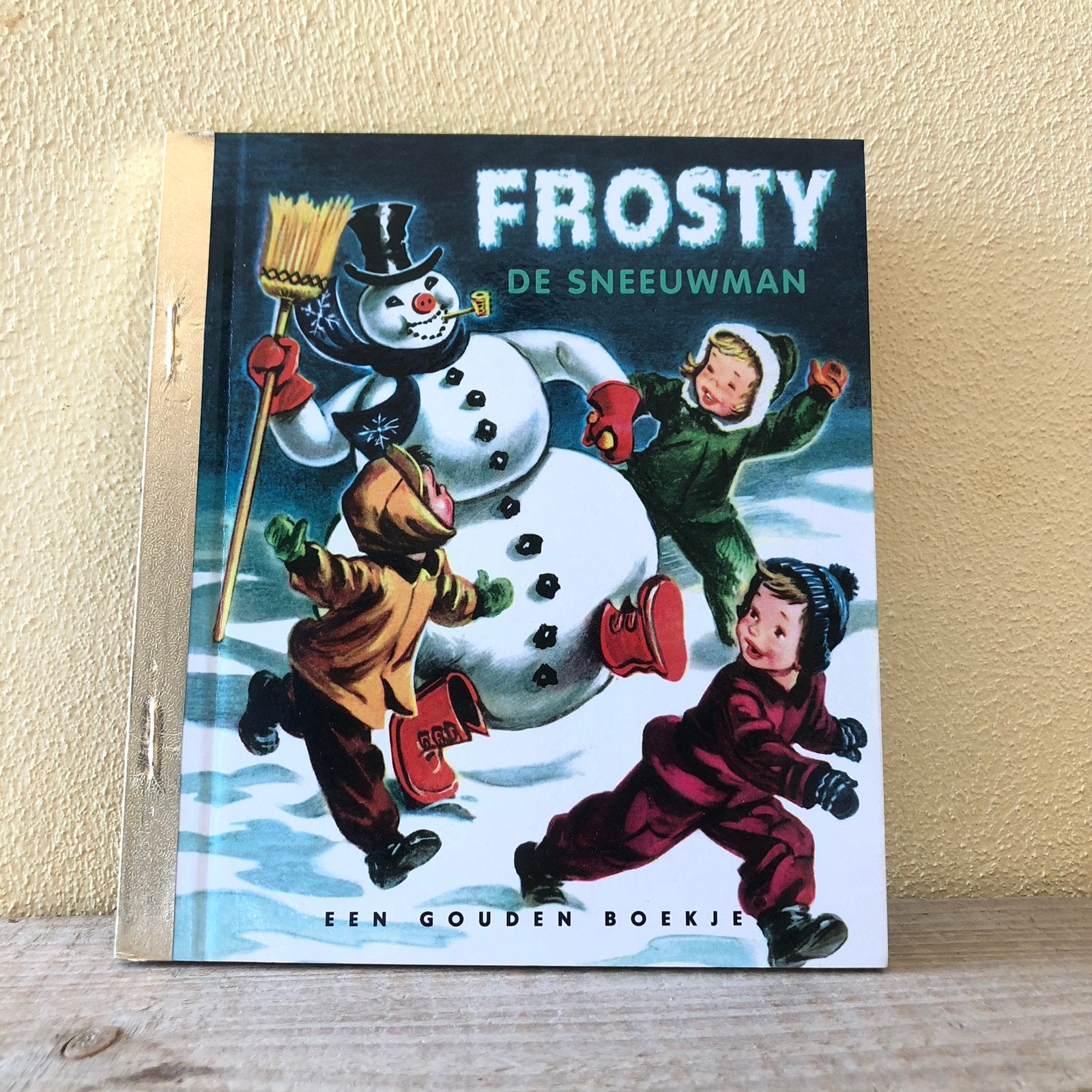 Kinderboek Gouden Boekje “Frosti de Sneeuwman”, Ophalen of Verzenden, Nieuw, Fictie algemeen