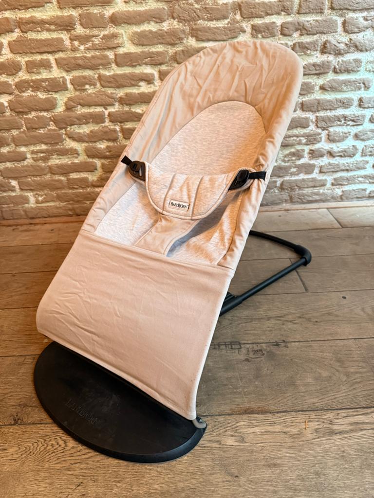 Babybjörn wipstoel met mobiel en stoelhoes, Overige merken, Gebruikt, Verstelbaar, Wipstoel