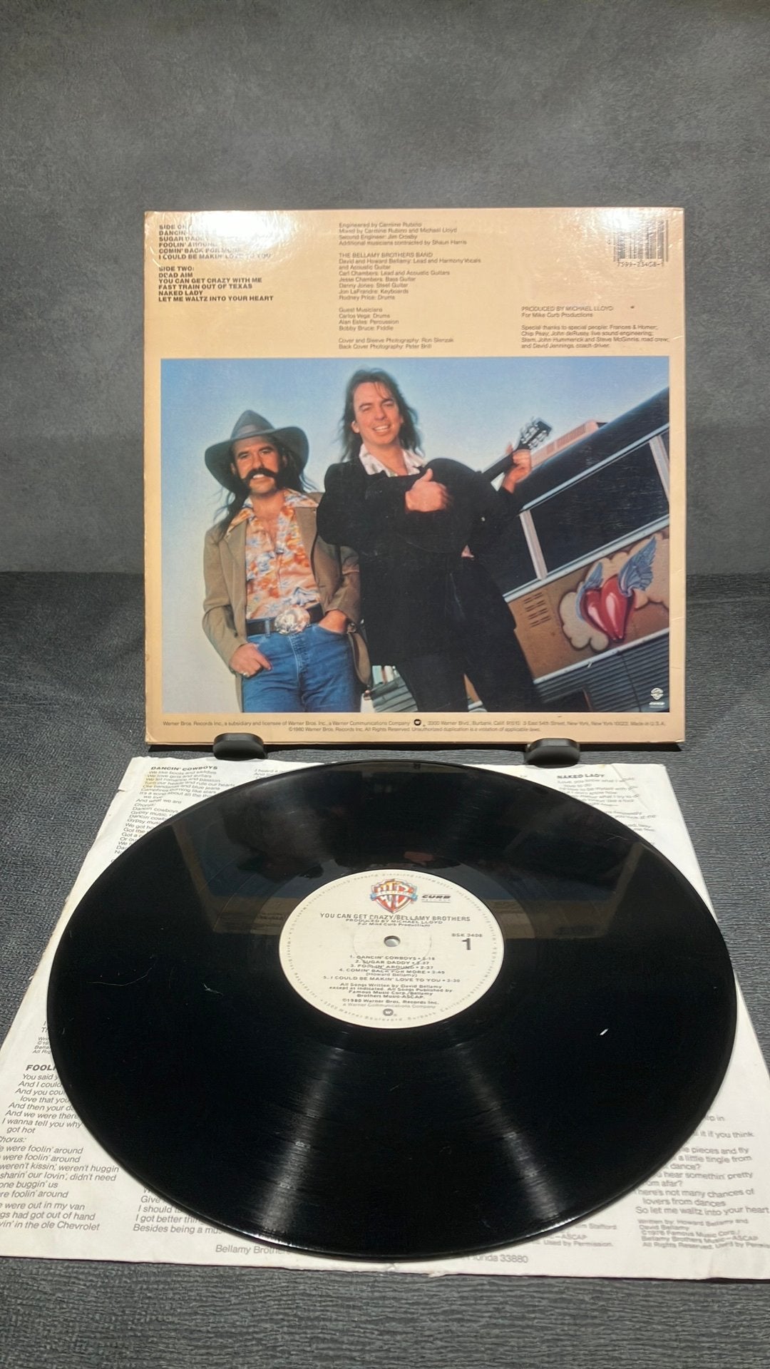 Bellamy Brothers — You Can Get Crazy, Gebruikt, Ophalen of Verzenden, 12 inch, Country