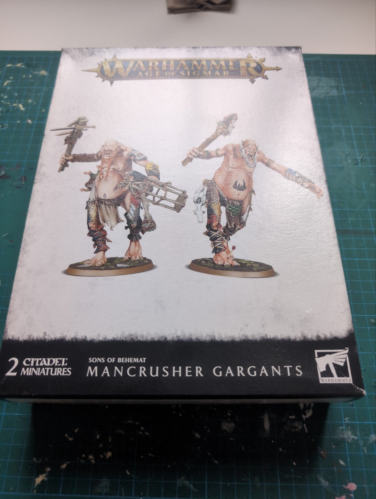 Warhammer Age of Sigmar: Mancrusher Gargants (Nieuw), Hobby en Vrije tijd, Wargaming, Ophalen of Verzenden, Nieuw, Warhammer, Figuurtje(s)