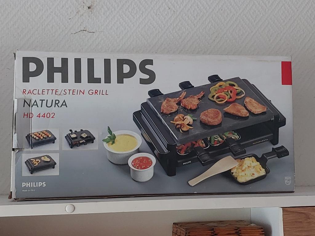 Nieuwe philips steengril, Witgoed en Apparatuur, Gourmetstellen, Ophalen, Nieuw, 4 t/m 7 personen