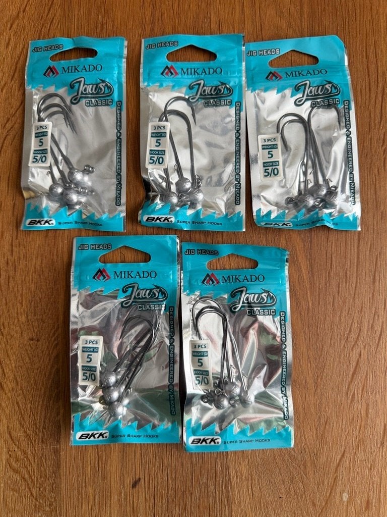 Mikado Jaws Classic Jig 5 g Haakmaat 5/0, Overige typen, Nieuw, Ophalen of Verzenden, E