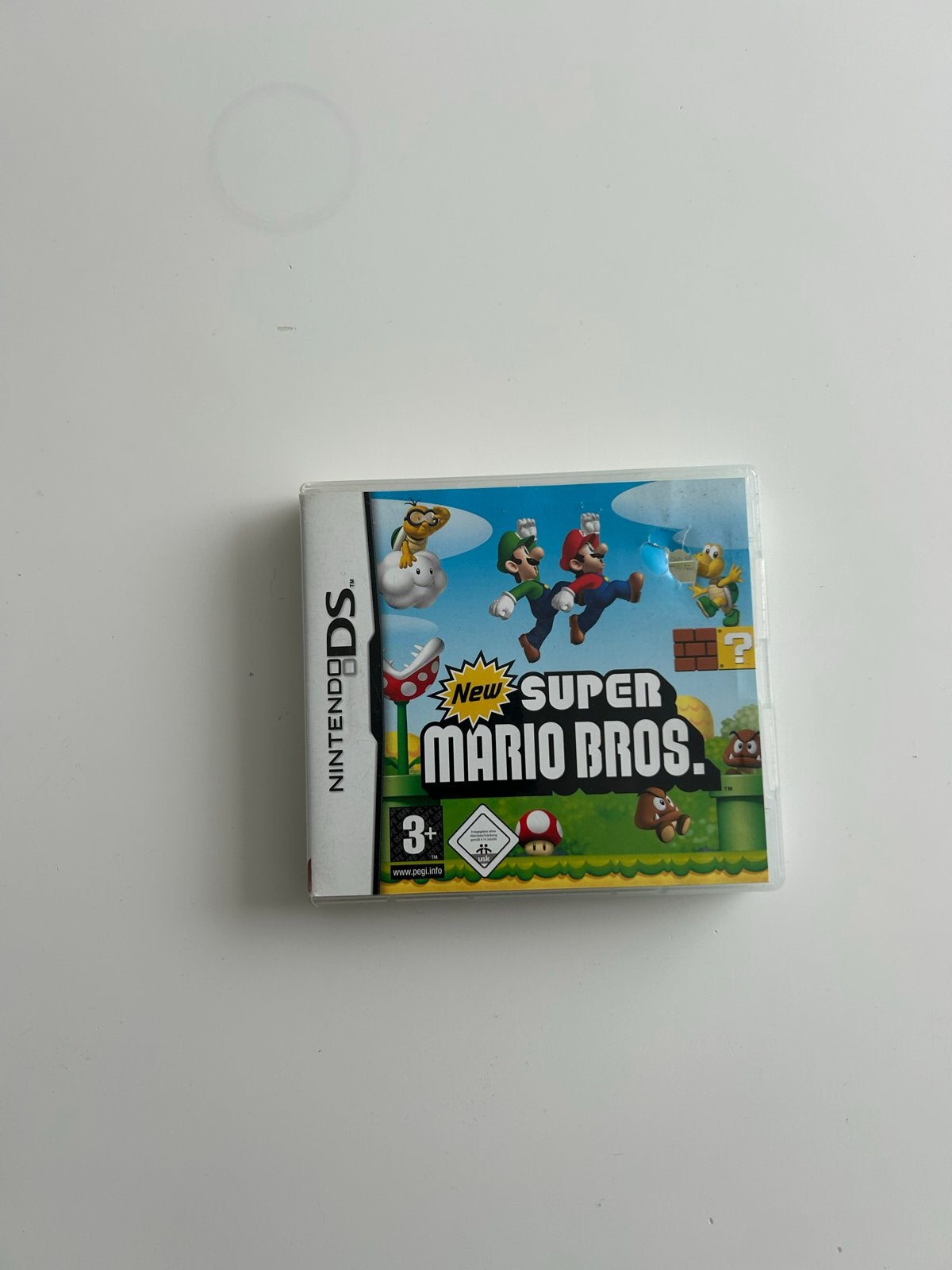 New Super Mario Bros. Nintendo DS - Klassiek Platformplezier, Spelcomputers en Games, 1 speler, Ophalen of Verzenden, Zo goed als nieuw