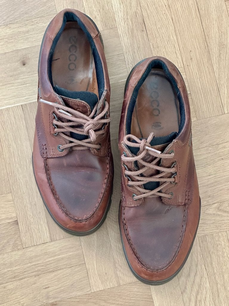 ECCO herenschoenen Track 25, Ecco, Bruin, Ophalen of Verzenden, Zo goed als nieuw