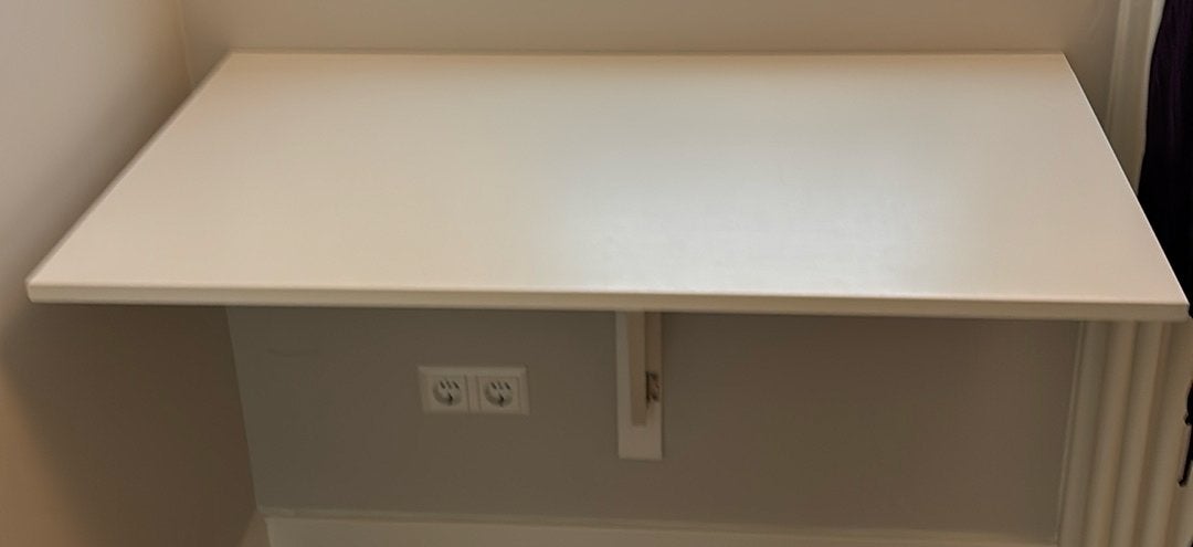 Klaptafel tafel bureau aan muur, Huis en Inrichting, Bureaus, Ophalen, Gebruikt