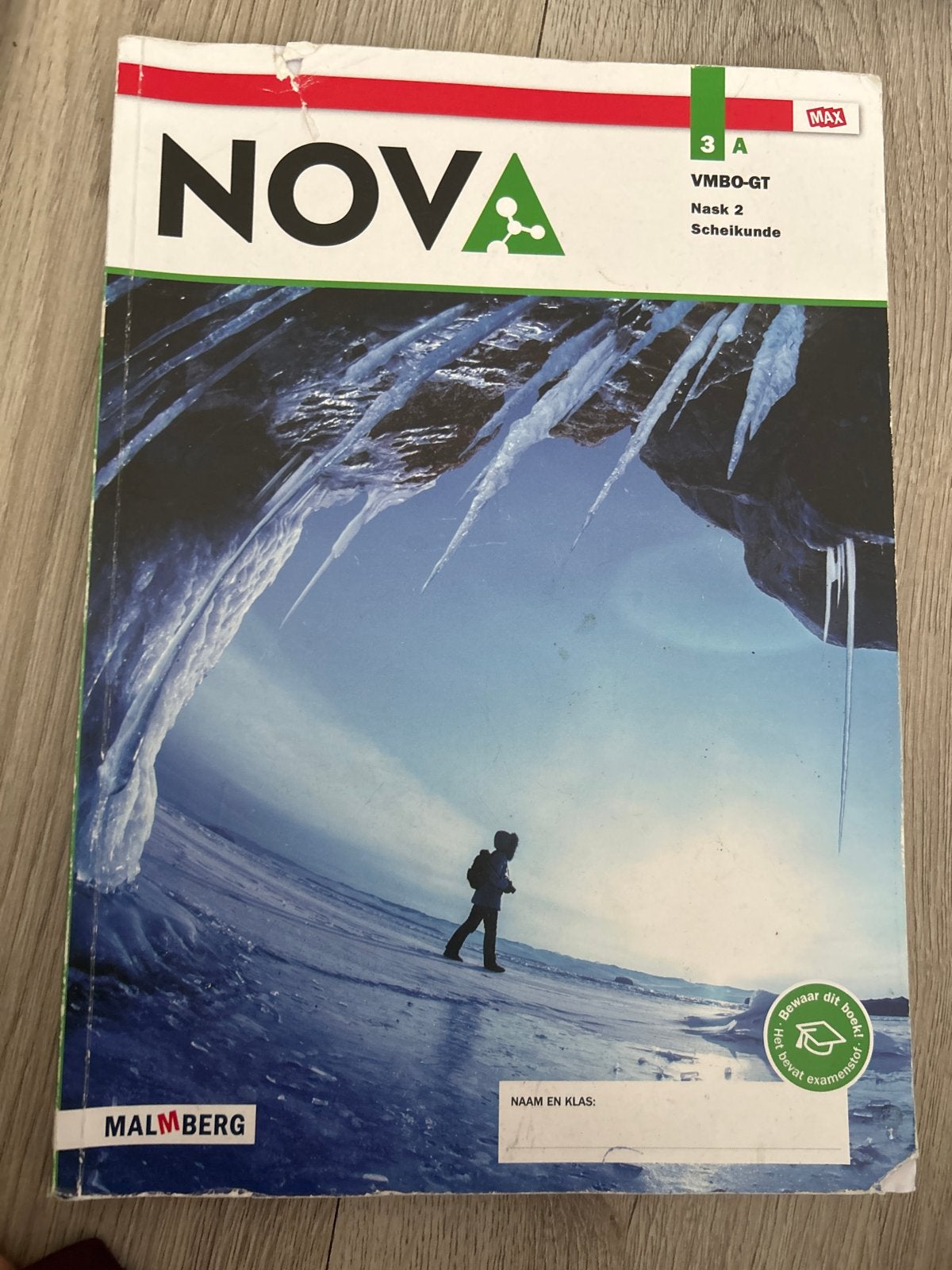 NOVA Scheikunde 3A VMBO-GT Nask 2 Malmberg, Ophalen of Verzenden, Gelezen, VMBO, Scheikunde