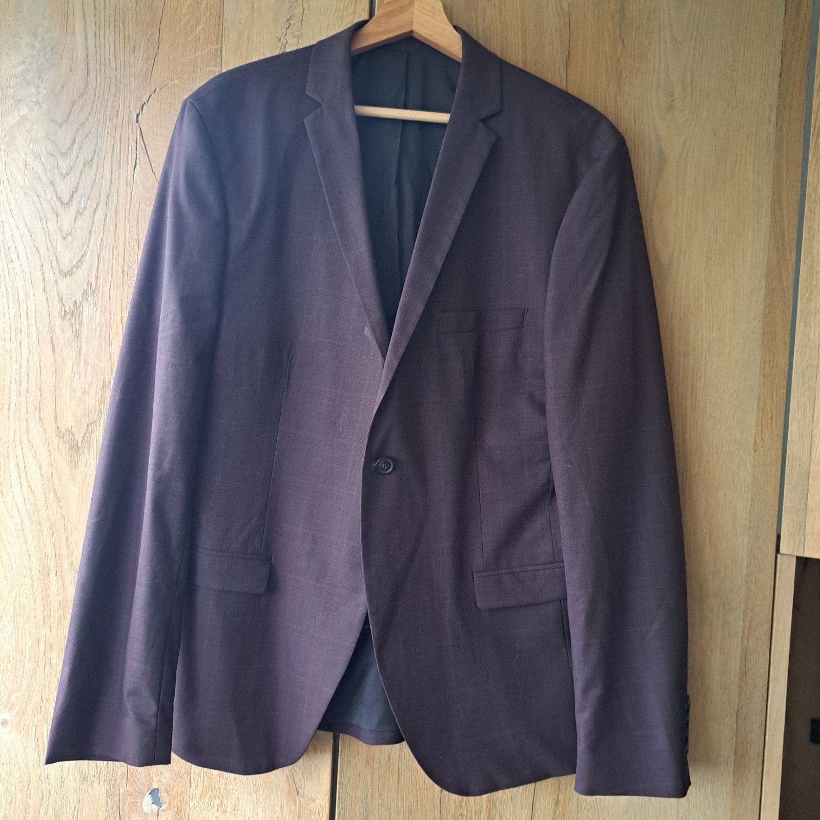 Selected Homme colbert - Maat 56, Paars, Maat 56/58 (XL), Ophalen of Verzenden, Zo goed als nieuw