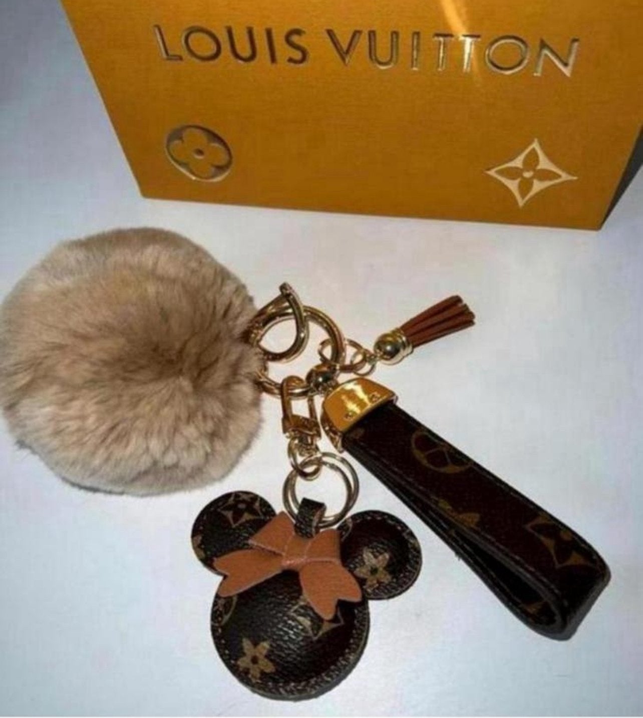 Louis Vuitton Sleutelhanger, Ophalen of Verzenden, Zo goed als nieuw