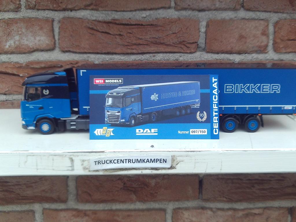 WSI  Daf  XG  van  Hartog  &  Bikker., Hobby en Vrije tijd, Modelauto's | 1:50, Ophalen of Verzenden, Nieuw, Bus of Vrachtwagen