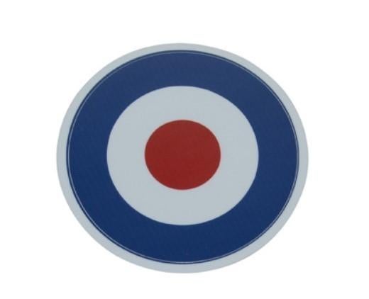 Sticker Vespa Tricolore Rond Target Lx S Lxv Rood-Wit-Blauw, Ophalen of Verzenden