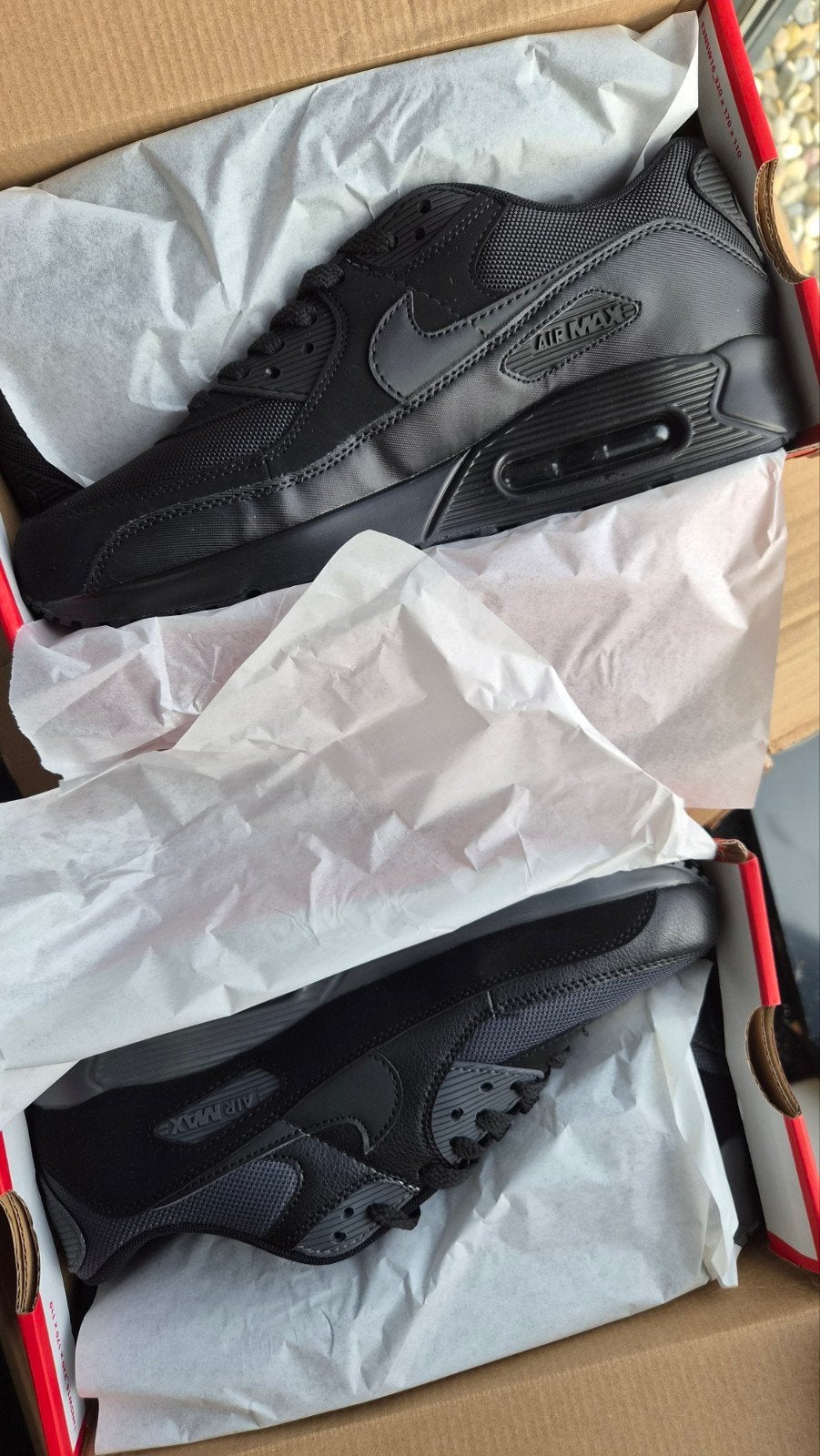 Nike Air Max 90's - Maat 45 - Zwart, Nike air max, Zwart, Nieuw, Ophalen of Verzenden